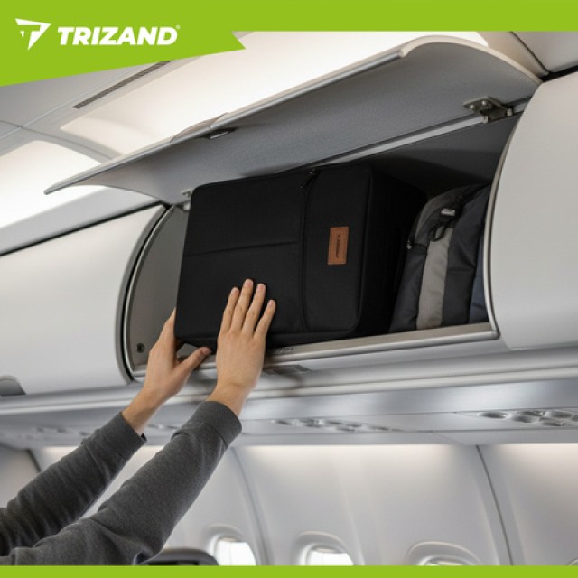 Trizand Σακίδιο Χειραποσκευής Αεροπλάνου 40x20x25 cm 26895 Trizand Σακίδιο Χειραποσκευής Αεροπλάνου 40x20x25 cm 26895