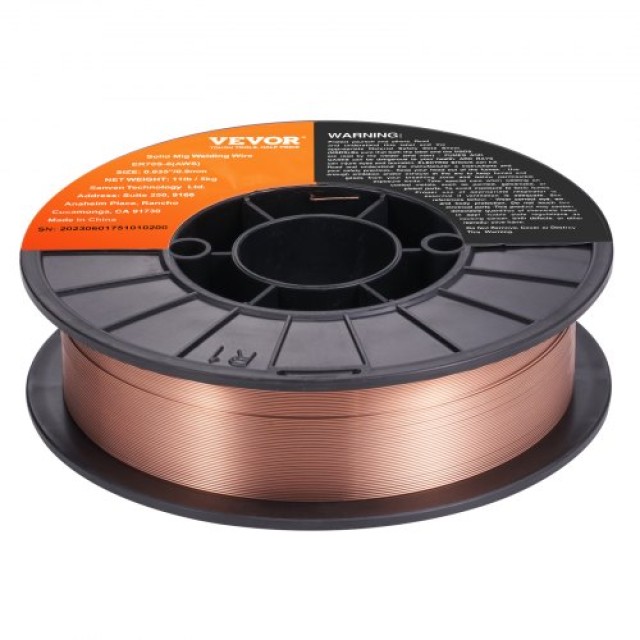 Σύρμα Συγκόλλησης MIG VEVOR ER70S-6 0.9mm 5kg για Ήπιο Χάλυβα  SXHSJMIGER70SL4EXV0