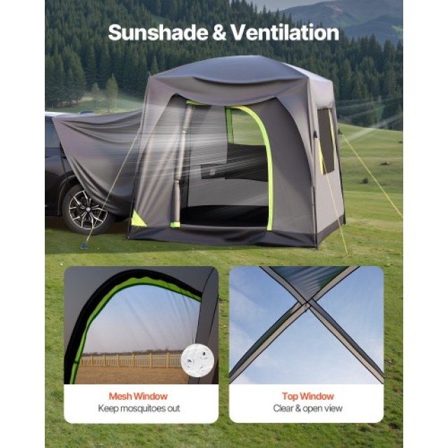 VEVOR Σκηνή SUV Camping Αδιάβροχη με Rainfly για 5-8 Άτομα CZZPCHK108FTS8UF8V0