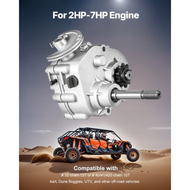 VEVOR  Συμπλέκτης Υψηλής Αντοχής 2300 RPM για Κινητήρα 2-7HP & Λειτουργία Αλλαγής  KDCLHQXLDCB30ZXG5V0