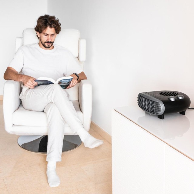 CECOTEC  Θερμοανεμιστήρας ReadyWarm 2000 Max Horizon Black με 2000 W και 3 λειτουργίες  CEC-08250