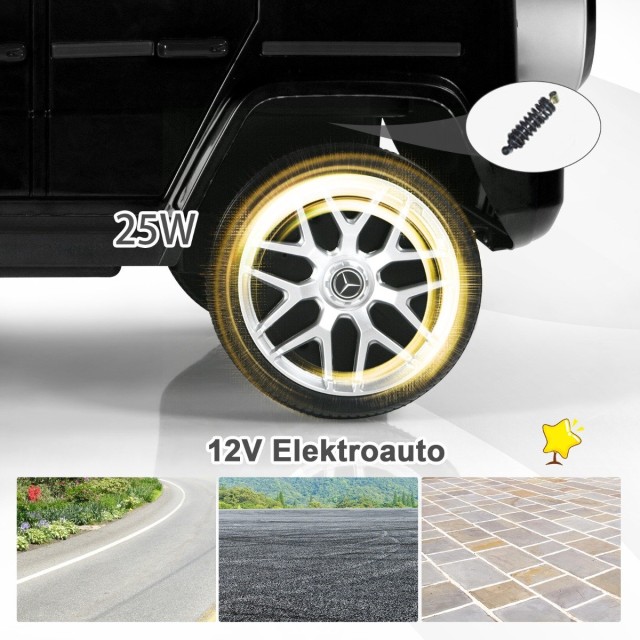Costway  Παιδικό Ηλεκτροκίνητο Αυτοκίνητο Mercedes-Benz G63 με Τηλε...
