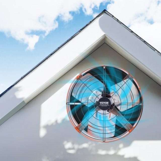 VEVOR Ανεμιστήρας Στέγης 15 1650 CFM με Ρυθμιζόμενο Θερμοστάτη SQFJ...