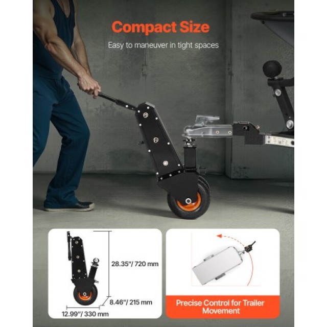 VEVOR Τρέιλερ Ντόλι Μεταφοράς 1000lbs με Μπάλες 2 και 2-5/16 ιντσών...