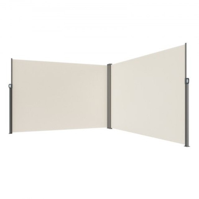 VEVOR Αναδιπλούμενη Πλευρική Τέντα 79x 236, Μπεζ  KSSCP200X600HPSZPV0