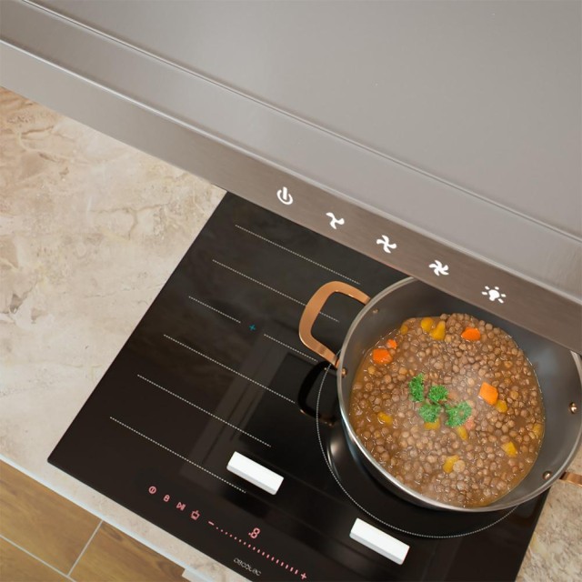 Cecotec Απορροφητήρας Bolero Flux TT 604000 Inox A++ Εξαγωγέας καπν...