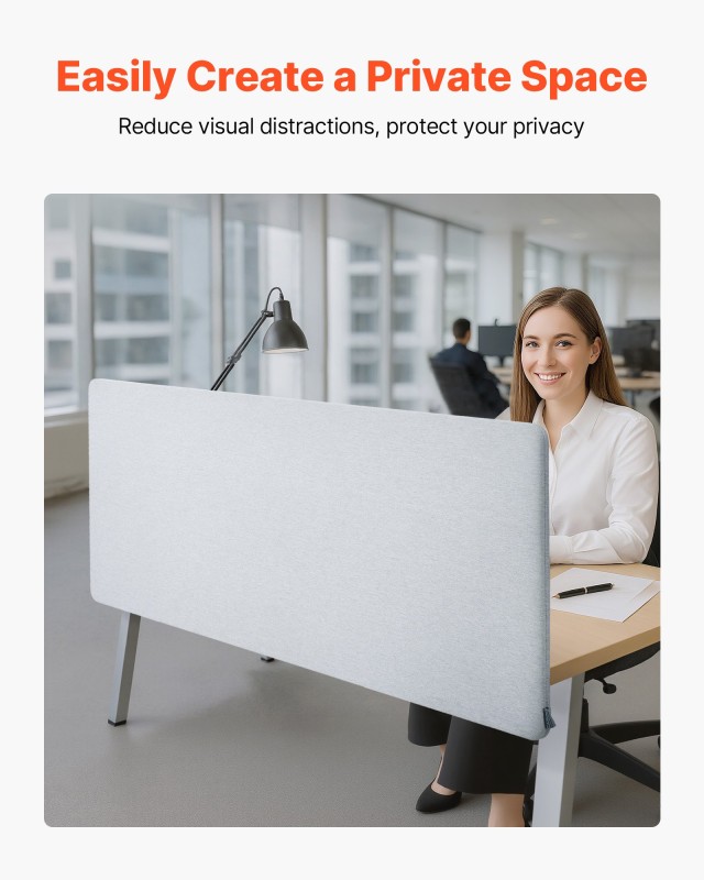 VEVOR Γραφείο Διαχωριστικό 1524 x 610 mm για Ιδιωτικότητα ZMGDYSMBW... VEVOR Γραφείο Διαχωριστικό 1524 x 610 mm για Ιδιωτικότητα ZMGDYSMBW...