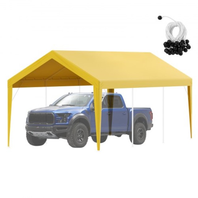 Αντικατάσταση Καλύμματος Carport VEVOR 10x20 ft, Αδιάβροχο & UV Προστατευμένο, Μπεζ (Μόνο Κάλυμμα)  CKPB10X20FTMRCY4TV0