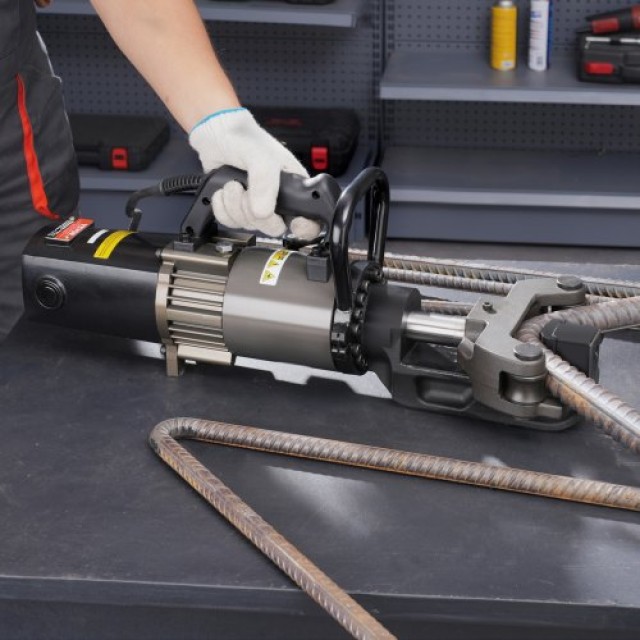 VEVOR  Ηλεκτρική Υδραυλική Μηχανή Κάμψης Οπλισμού 2000W έως 32mm ST...