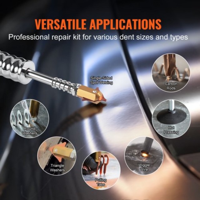 VEVOR  Επαγγελματικός Συγκολλητής Dual Pro 5KW για Χάλυβα & Αλουμίνιο LZHJFTSZDSD1DIN4DV2