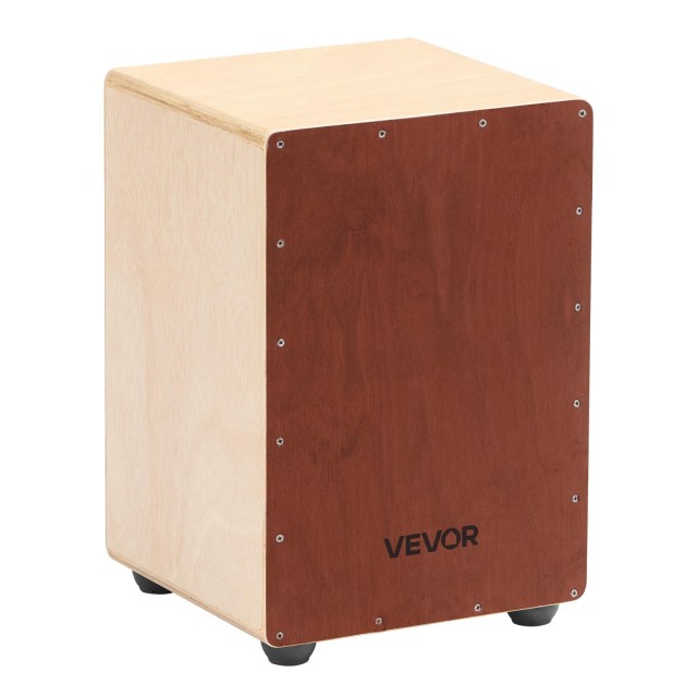 VEVOR Κρουστό Κιβώτιο Cajon από Ξύλο Σημύδας με Σύρματα Snare MXGJC...