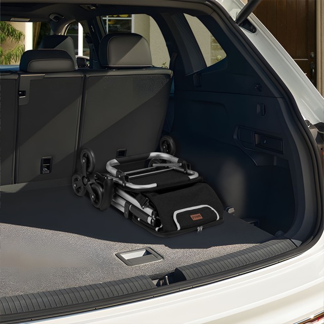 BAKAJI Καροτσάκι Αγορών Αναρρίχησης Σκαλών 56L Μαύρο Θερμική Τσάντα... BAKAJI Καροτσάκι Αγορών Αναρρίχησης Σκαλών 56L Μαύρο Θερμική Τσάντα...