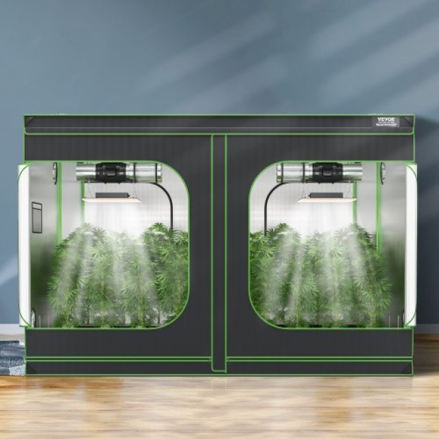 VEVOR Θερμοκήπιο 3x3μ, Ανακλαστικό 600D Mylar με Παράθυρο & Δίσκο  ZZZPJSJSJTHSL5FS4V0