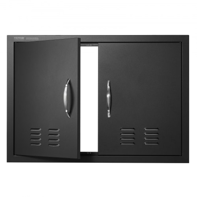 Πόρτα BBQ VEVOR 762x533 mm Διπλή Εξωτερική Κουζίνα  SMMBSCJMHS30RL2...