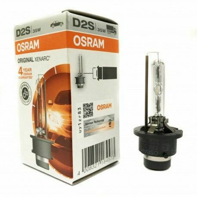 Λάμπα Xenon 35W για Αυτοκίνητα Original Xenarc D2S 4100K Φυσικό Λευκό 85V 66240 OSRAM
