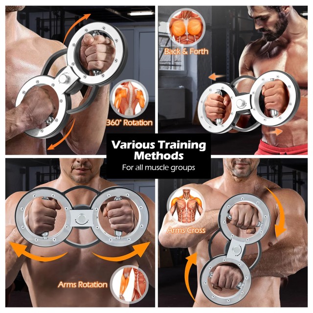 Burn Machine 5,4 kg για Προπόνηση Χεριών με Ρυθμιζόμενη Αντίσταση 3...