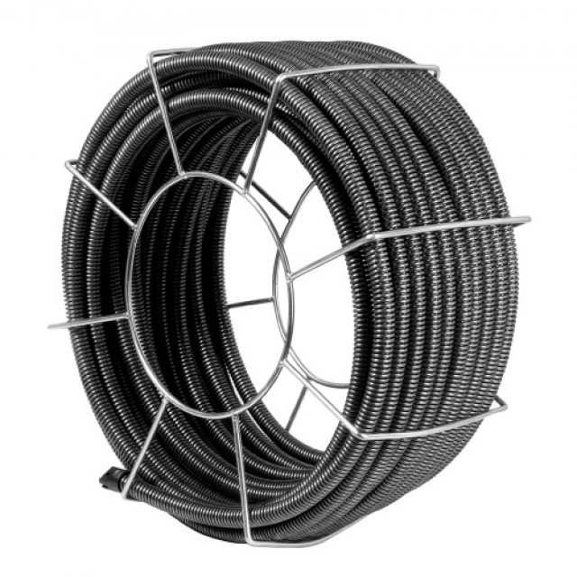Καλώδιο Καθαρισμού Αποχέτευσης VEVOR 30m x 19mm με 4 Κόφτες για Σωλήνες 10-20cm  GSNXDL34IN10UQONSV0