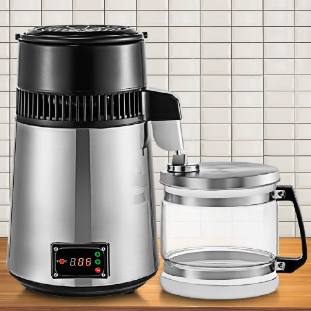 Αποστακτήρας Νερού VEVOR 750W 4L με Ρυθμιζόμενη Θερμοκρασία για Κουζίνα  ZLSJSC-3BXGLYSDWKV2