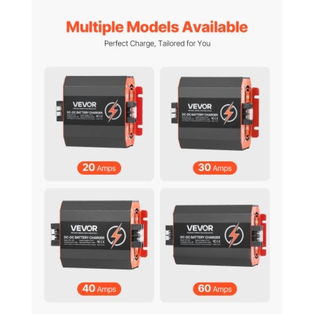 VEVOR Φορτιστής Μπαταρίας 12V 60A 750W για Μολύβδου-Οξέος Λιθίου AG...