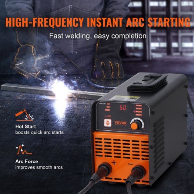 VEVOR  Ηλεκτροκόλληση ARC 220V 160A 2σε1 Lift TIG με Hot Start BHJB...