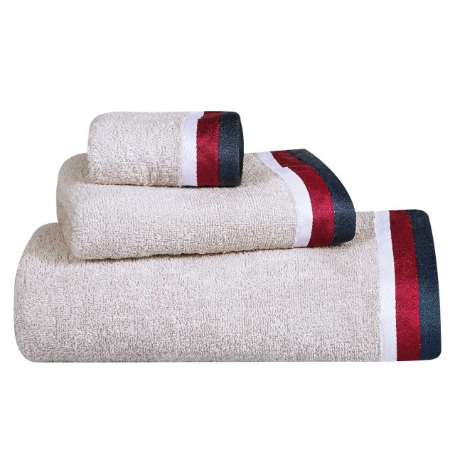 GREENWICH POLO CLUB Σετ Πετσέτες 3 Τεμαχίων Essential 3064 Γκρι 230...