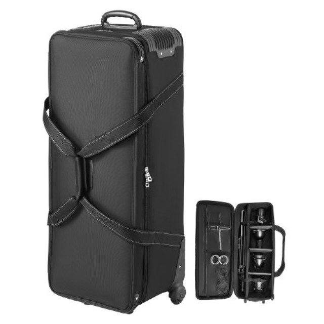 VEVOR Τροχήλατη Θήκη Εξοπλισμού Στούντιο 100x38x32 εκ. για Κάμερες SYSBLGX1680DD8MH4V0