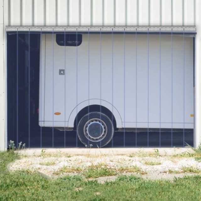 Διαφανής Πόρτα PVC 96 x 96 για Ψυγείο/Καταψύκτη - VEVOR  PZMLPZXPTLGGHM486V0