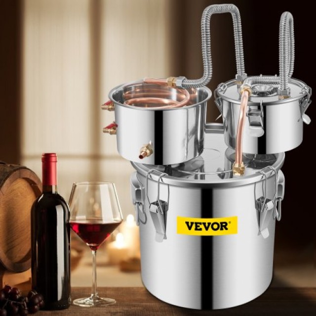 Αποστακτήρας VEVOR 12L με Χάλκινο Σωλήνα και Αντλία Κυκλοφορίας  ZLSJ3GALSLNTZLQDBV2