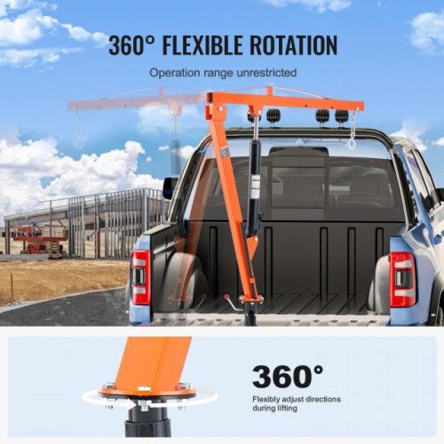 VEVOR  Υδραυλικός Γερανός Φορτηγού 1000 lbs 360° Περιστροφή  SDYYCZDJSDYYBMQD8V0