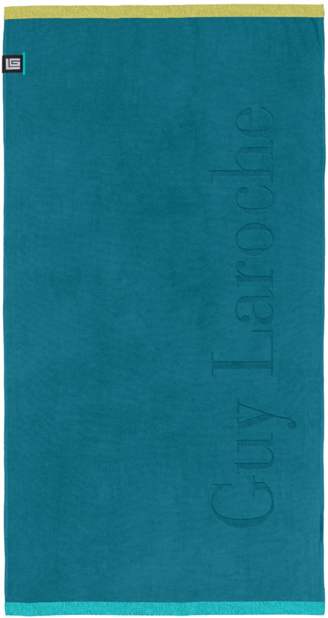 Guy Laroche Πετσέτα Θαλάσσης Double Petrol 90x180 - 1130092125003