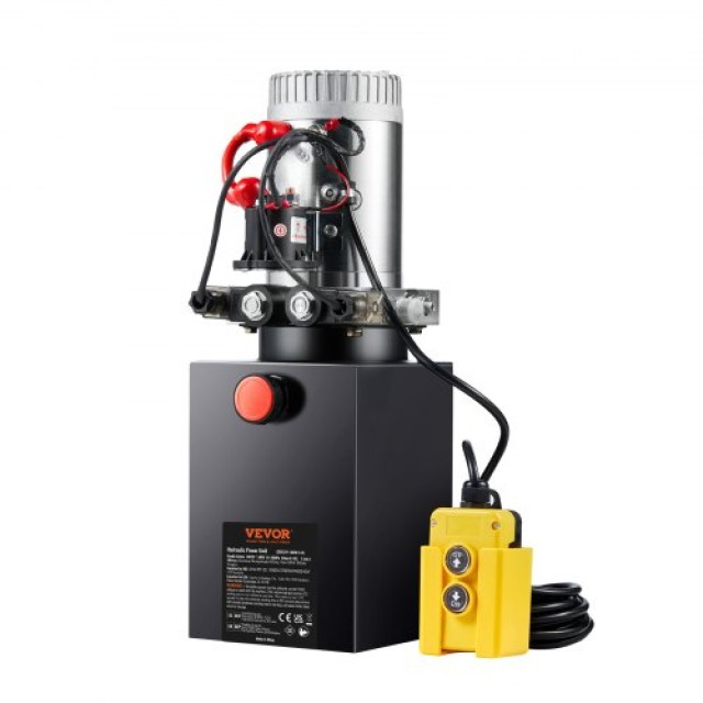 VEVOR Υδραυλική Αντλία 8Qt Διπλής Ενέργειας 12V  YXYYB12VZLDJK4FRMV0