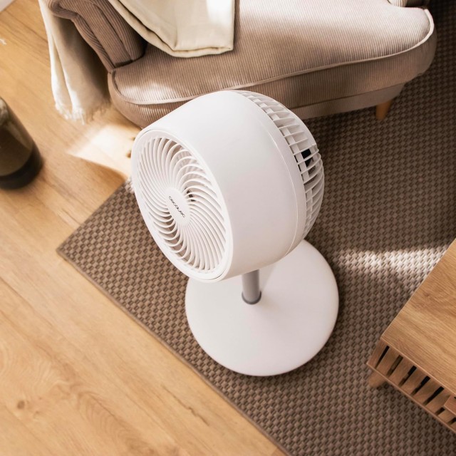 Περιστρεφόμενος Ανεμιστήρας Δαπέδου 9’’ 35W 23 cm EnergySilence 900 Cyclone Λευκό CEC-07364 Cecotec