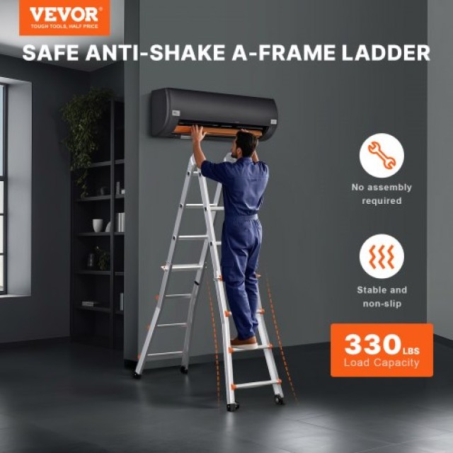 VEVOR  Σκάλα Τηλεσκοπική Πολυλειτουργική 13 FT  DGNAZXYST40MJ7HIQV0
