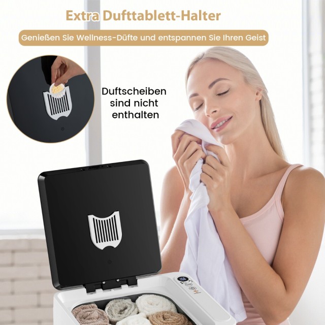 Costway  Ηλεκτρική Θερμάστρα Πετσετών με Αυτόματη Απενεργοποίηση, 6...