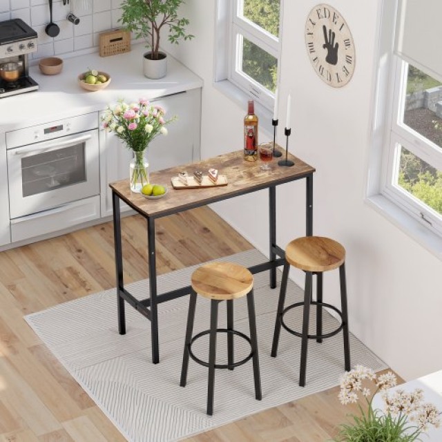 VEVOR Ψηλό Τραπέζι Μπαρ Κουζίνας 99x41x90 εκ. JXBTZJXBTZW3T867K001V0