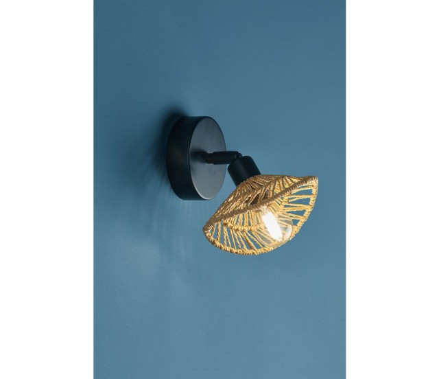 Ostaria Σποτ Οζανα Μαύρο Και Φυσικό -36217