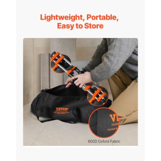 VEVOR Ρυθμιζόμενος Συγκολλητής Αρθρώσεων με Βεντούζα 6 90° - 270° D... VEVOR Ρυθμιζόμενος Συγκολλητής Αρθρώσεων με Βεντούζα 6 90° - 270° D...