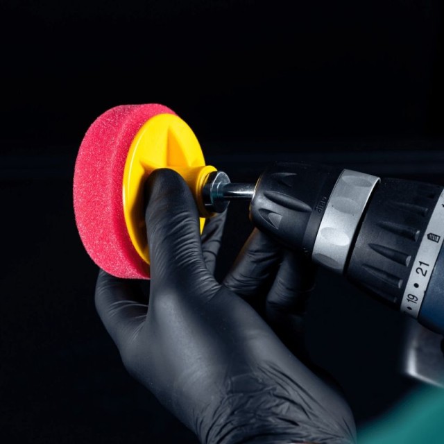 K2  Σφουγγάρι Γυαλίσματος Φαναριών 80x80mm LAMP DOCTOR PAD Σ K533