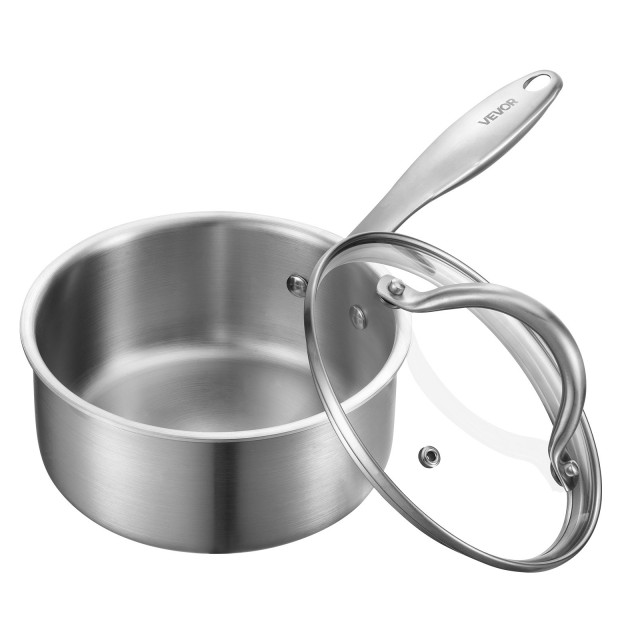 VEVOR Πολυχρηστική Κατσαρόλα 1.5QT (φ 16 x 7.5 εκ.) - Ανοξείδωτη με...