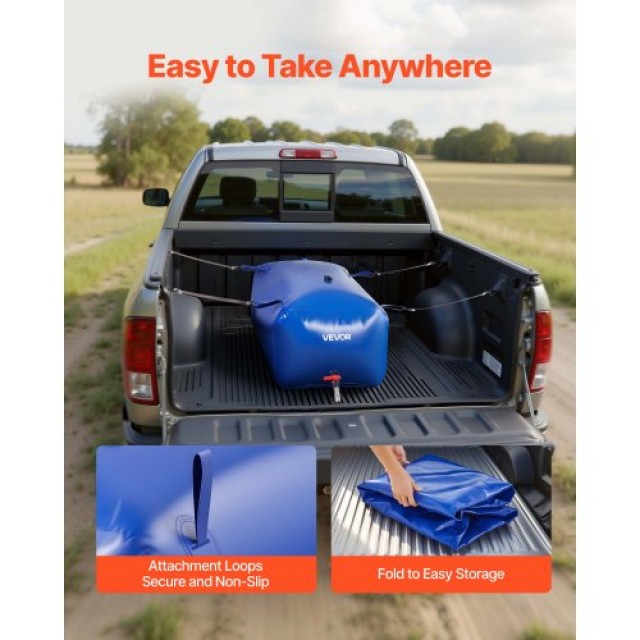 VEVOR Σάκος Αποθήκευσης Νερού PVC 240L (39.8 × 23.6 × 17.7 in) CSDL... VEVOR Σάκος Αποθήκευσης Νερού PVC 240L (39.8 × 23.6 × 17.7 in) CSDL...