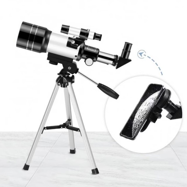 Αστρονομικό Τηλεσκόπιο με Βάση και Πρόσθετους Φακούς Timeless Tools...