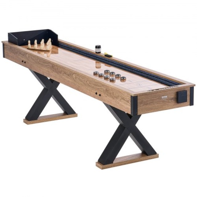 VEVOR 9 ft Τραπέζι Shuffleboard 2 σε 1 Σετ Παιχνιδιού Shuffleboard και Bowling  ZZKSHZ9YCBDDYJZXSV0