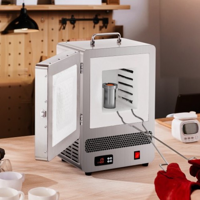 VEVOR Ηλεκτρικός Κλίβανος Τήξης 1500W 1200℃ ZMKXXDL1500WLT2AY001V2 VEVOR Ηλεκτρικός Κλίβανος Τήξης 1500W 1200℃ ZMKXXDL1500WLT2AY001V2