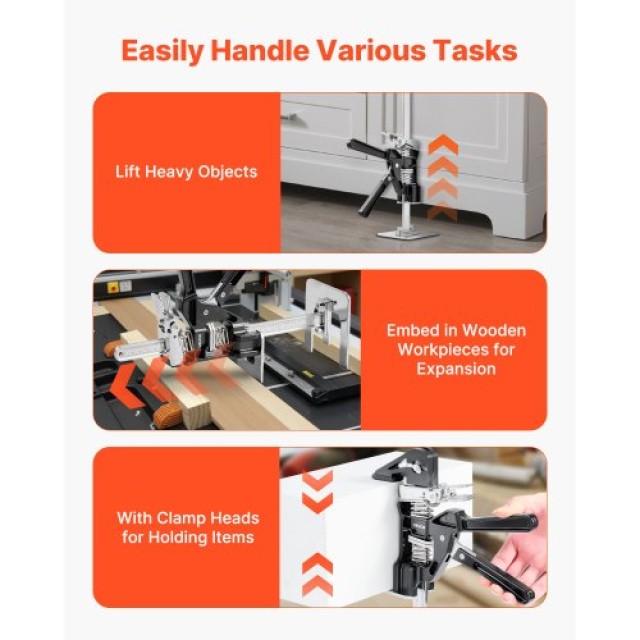 VEVOR Διπλός Υδραυλικός Γρύλος 200kg με Διπλή Λειτουργία Ανύψωσης 1... VEVOR Διπλός Υδραυλικός Γρύλος 200kg με Διπλή Λειτουργία Ανύψωσης 1...