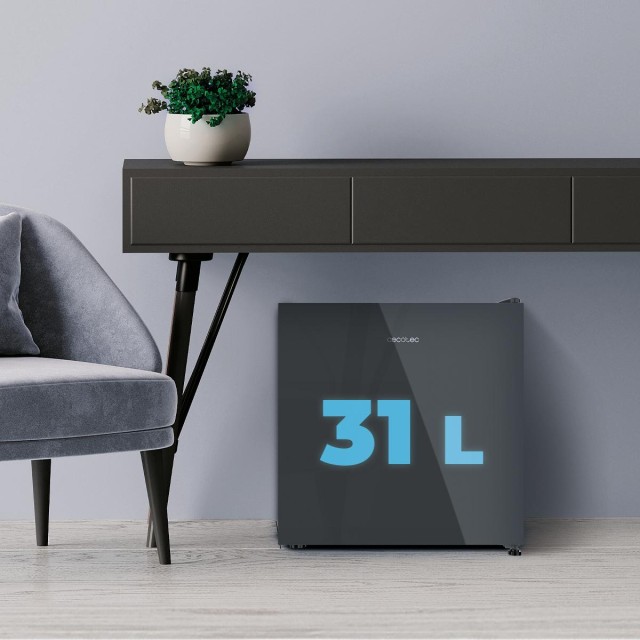 CECOTEC  Μίνι Ψυγείο Bolero CoolMarket TT 31L Διπλής Χρήσης με Γυάλ...