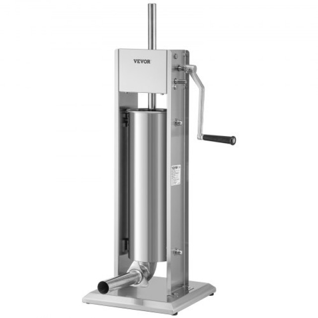 Χειροκίνητη Μηχανή Λουκάνικων VEVOR, 5KG/7L, Ανοξείδωτη, 2 Ταχύτητε...