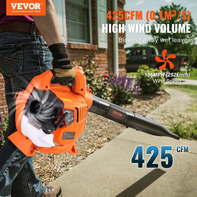 Βενζινοκίνητος Φυσητήρας Φύλλων VEVOR  S252KMH0126CC5Q9WV0