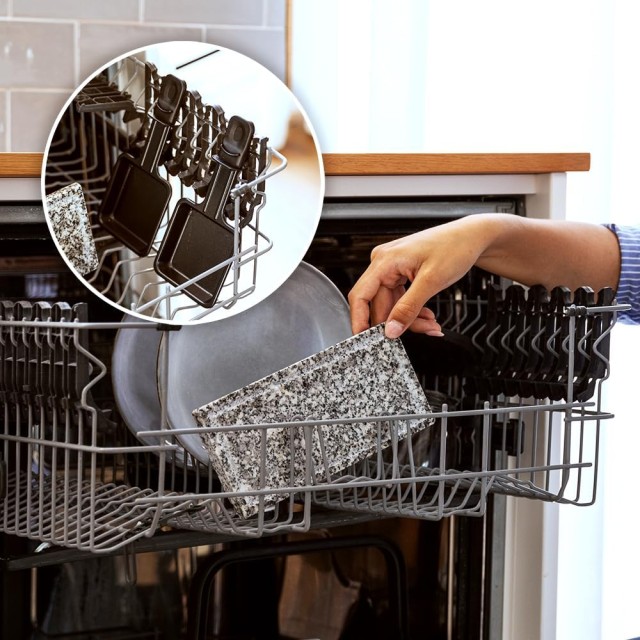 CECOTEC  Ηλεκτρική Συσκευή Ψησίματος Cheese&Grill 3200 Pocket AllStone για 2 Άτομα, 320W, Ανοξείδωτη, Αντικολλητική Πέτρινη Πλάκα, με 2 Τηγάνια και 1 Σπάτουλα  CEC-03273