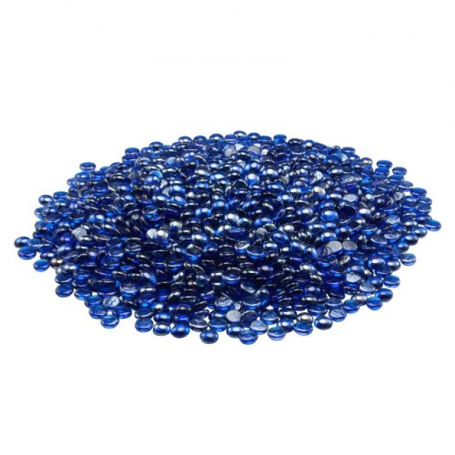 VEVOR Φωτιά Γυαλί Πέτρες 3/4-Inch για Τζάκι Κοβαλτ Μπλε FHBLBYBLZ34...