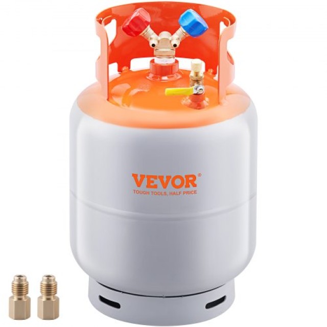 VEVOR Ανάκτηση Ψυκτικού 50lb Δεξαμενή 400 PSI Y Βαλβίδα LMHSGWFDK50...